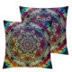 Ulloord Colorful Throw Pillow Cover Pillow Case Soft Square Cushion Cover for Couch Chairs