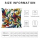 Ulloord Throw Pillow Covers Bird Animal Leaf Colorful Outoor Bedroom Living Room Decor Cushion Cover