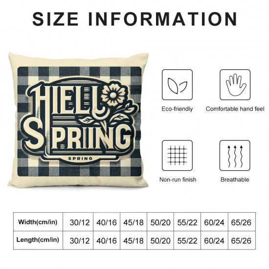 Ulloord Throw Pillow Covers Flower Bird Leaf Orange Fruits Colorful Soft Velvet Decorative Cushion Cover for Living Room Sofa Bed Decoration
