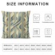 Ulloord Romantic French Jacquard Stripe Hidden Zipper Home Sofa Decorative Throw Pillow Cover Cushion Case Square Design Polyester Printed Pillowcase