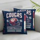Ulloord Romantic Hidden Zipper Home Sofa Decorative Throw Pillow Cover Cushion Case Square Design Printed Pillowcase