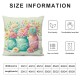 Ulloord Spring Pillow Covers  Flower Floral Throw Pillowcase Seasonal Summer Home Sofa Bedroom Living Room Holiday Decor Cushion Case