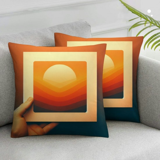 Ulloord  Decorative Throw Pillow Covers Cushion Cases,  Soft Velvet Modern Double-Sided Designs, Mix and Match for Home Decor, Pillow Inserts Not Included